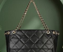 Black Tote Bag for Women at Miniwesst