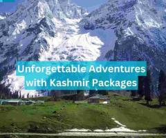 Unforgettable Adventures with Kashmir Packages