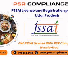 FSSAI License and Registration process in Uttar Pradesh