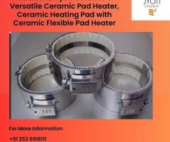 Jyoti Ceramic Versatile Ceramic Pad Heater, Ceramic Heating Pad with Ceramic Flexible Pad Heater