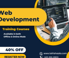 Contact Tafrishaala, for Web Development Training in Noida.