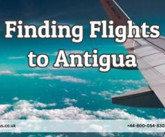 Direct Flight Tickets to Antigua | Call +44-800-054-8309 | from the UK
