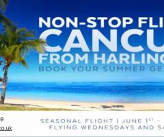 Non Stop flights to Cancun | Call +44-800-054-8309 | Best Deals