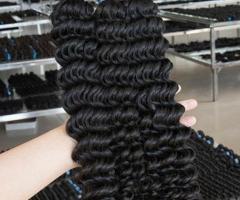 Best Curly Hair Extensions - 12A Kinky Curly Human Hair Bundles