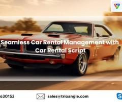 Seamless Car Rental Management with Car Rental Script