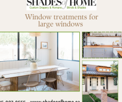 Window treatments for large windows | Shadesofhome