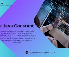 Java Constants: Understanding Usage and Best Practices