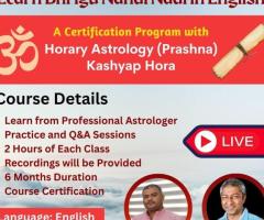 Learn Bhrigu Nandi Nadi in English with Horary Astrology (Prashna – Kashyap Hora)