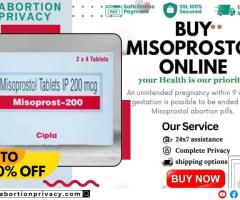 Buy Misoprostol online to terminate an unintended pregnancy at home