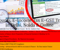 Accounting Course in Delhi, 110041. SLA. GST and Accounting Institute, Taxation