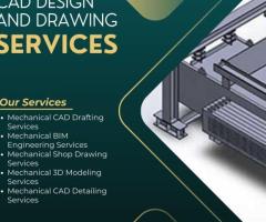 Get the Best Mechanical CAD Design and Drawing Services in Dubai, UAE