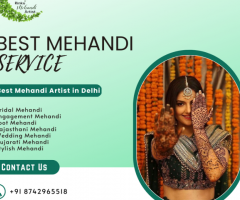 bridal Mehandi services in Delhi