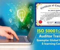 ISO 50001 Auditor Training Course