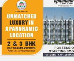 2 Bhk and 3 Bhk Apartments in Apex Splendour at Greater Noida