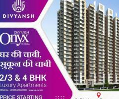 2 Bhk Apartments in Divyansh Onyx at NH24,Ghaziabad