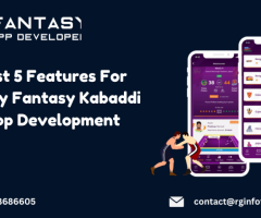 Best 5 Features For Every Fantasy  Kabaddi  App Development