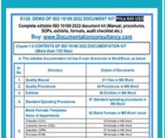 Comprehensive ISO 15189:2022 Documentation Services for Medical Laboratories