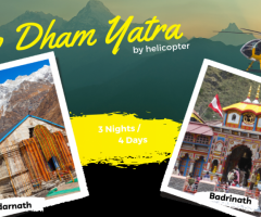 Do Dham Yatra by Helicopter 3 Nights and 4 days | Punyakshetras