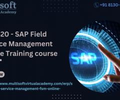 C4H520 - SAP Field Service Management Online Training course