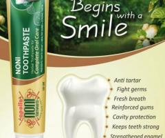 Apollo Noni with Alovera Complete Oral Care Toothpaste