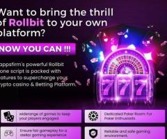 Rollbit Clone Script: Launch Your Own Crypto Casino Today!