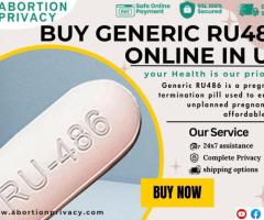 Buy Generic Ru486 online in us to end an unintended pregnancy at home