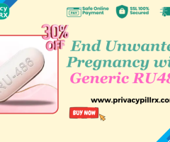 End Unwanted Pregnancy with Generic RU486