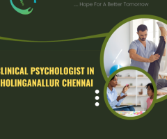 Best Clinical Psychologists Sholinganallur Chennai