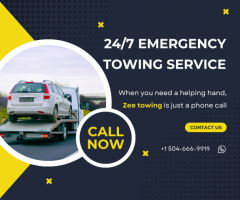 Zee Towing LLC - Emergency Towing Service in Metairie - 1