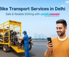 Reliable Bike Transport Services in Delhi – CarBikeMovers Experts