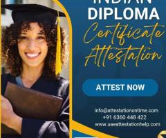IHM Kovalam Diploma Certificate Attestation