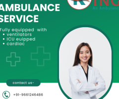 Get the Best Medical Facility Air Ambulance in Patna by King