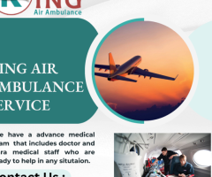 Finest King Air Ambulance Service in Kolkata with ICU Facility