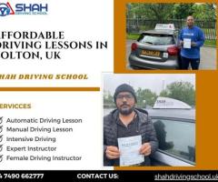 Affordable Driving Lessons in Bolton | Shah Driving School