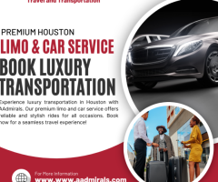 Premium Houston Limo Car Service | Book Your Ride with AAdmirals