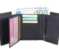Tri-Fold Leather Wallet Manufacturers in Delhi