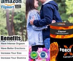 Force X Capsule cures impotence, premature ejaculation & increases the amount of semen in men.