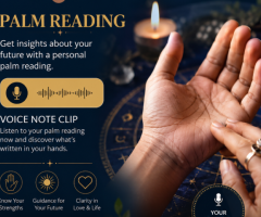Palm Reading Voice Note Clip | Life Horoscope