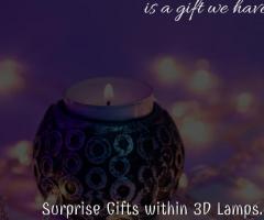 3D Lamps - Surprise Gifts for Your Special Ones | BooktheSurprise - 1