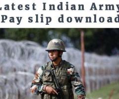 Latest Indian army pay slip download