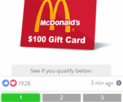Enter for a $100 McDonalds Gift Card!