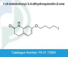 CAS No : 952308-47-3 | Product Name : 7-(4-Iodobutoxy)-3,4-dihydroquinolin-2-one | Pharmaffiliates