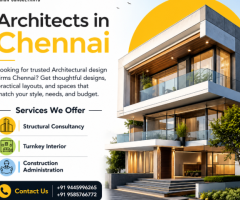 Trusted Architects in Chennai for Residential & Commercial Design Solutions