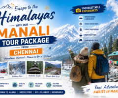 Move with Tick Your Tour for Manali Tour Package from Chennai