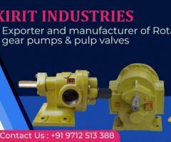 Rotary Gear Pump Manufacturers in India, Rotary Gear Pump | Kirit Industries - 1