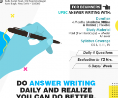 Which is the Best Online Platform for UPSC Mains Answer Writing?