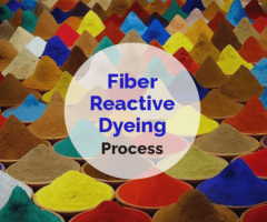 The Process of Making Fiber Reactive Dyeing