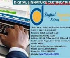 Digital Signature Certificate Agency in Gurgaon - 1