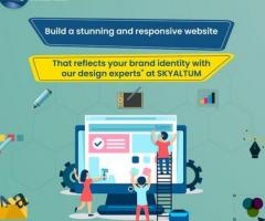 Build a stuuning website with best website design company in RT Nagar - Skyaltum