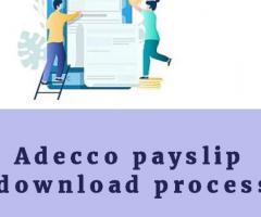 Adecco payslip download process